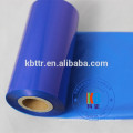 Barcode thermal printing color ink transfer red blue green custom printed ribbon